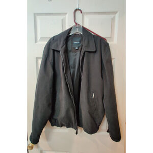 VINTAGE London Fog Jacket Men's Size Medium Black Lined Inner Pockets
